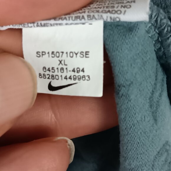 Nike Air Graphic T-Shirt XL Athletic Cut 100% Cotton Mens Gray Casual Activewear - Picture 8 of 10